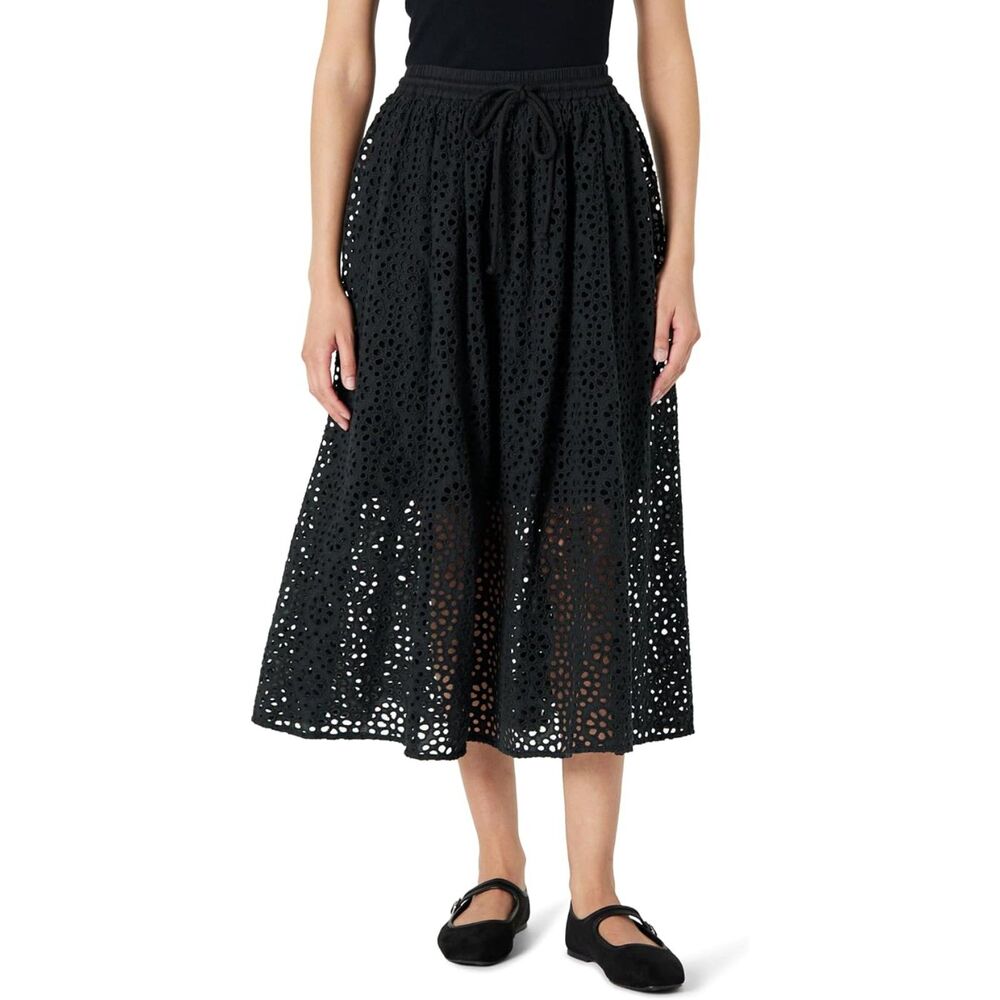 The Drop Womens Giorgi Lace Full Skirt, MEDIUM, 11O-172B004